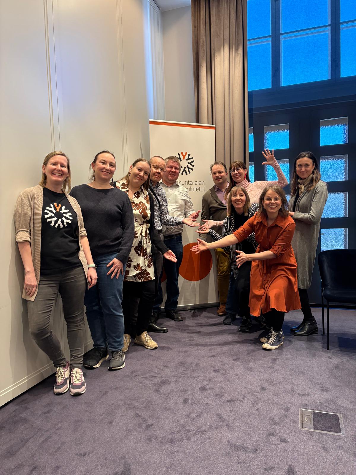 Pääsyn ryhmän edustus liittovaltuustossa. Kuva: Salla Merikukka